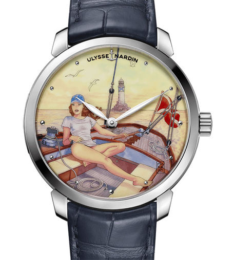 Fake Ulysse Nardin 3203-136LE-2 / MANARA.02 Classico Enamel Manara luxury watches